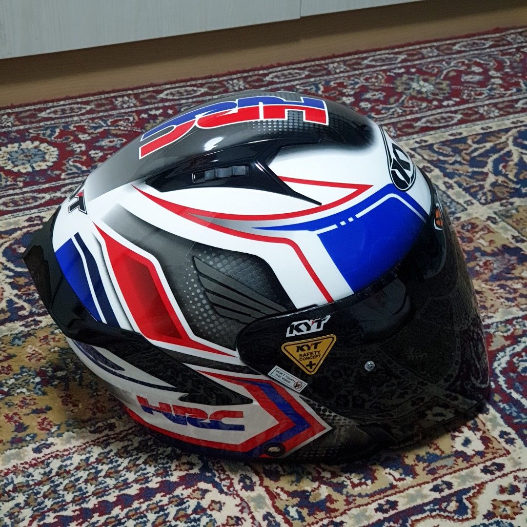 KYT NFJ HRC Edition Size XXL, Motorcycles, Motorcycle Apparel on