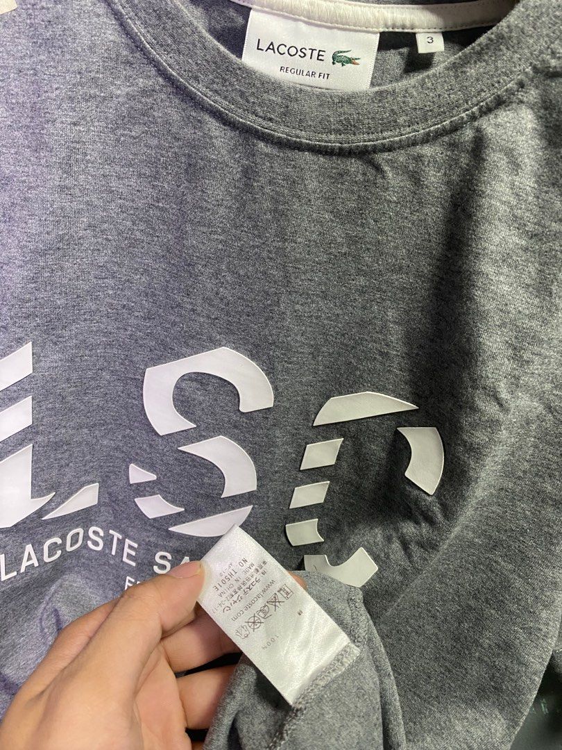 Lacoste sailing club sweatshirt cheap