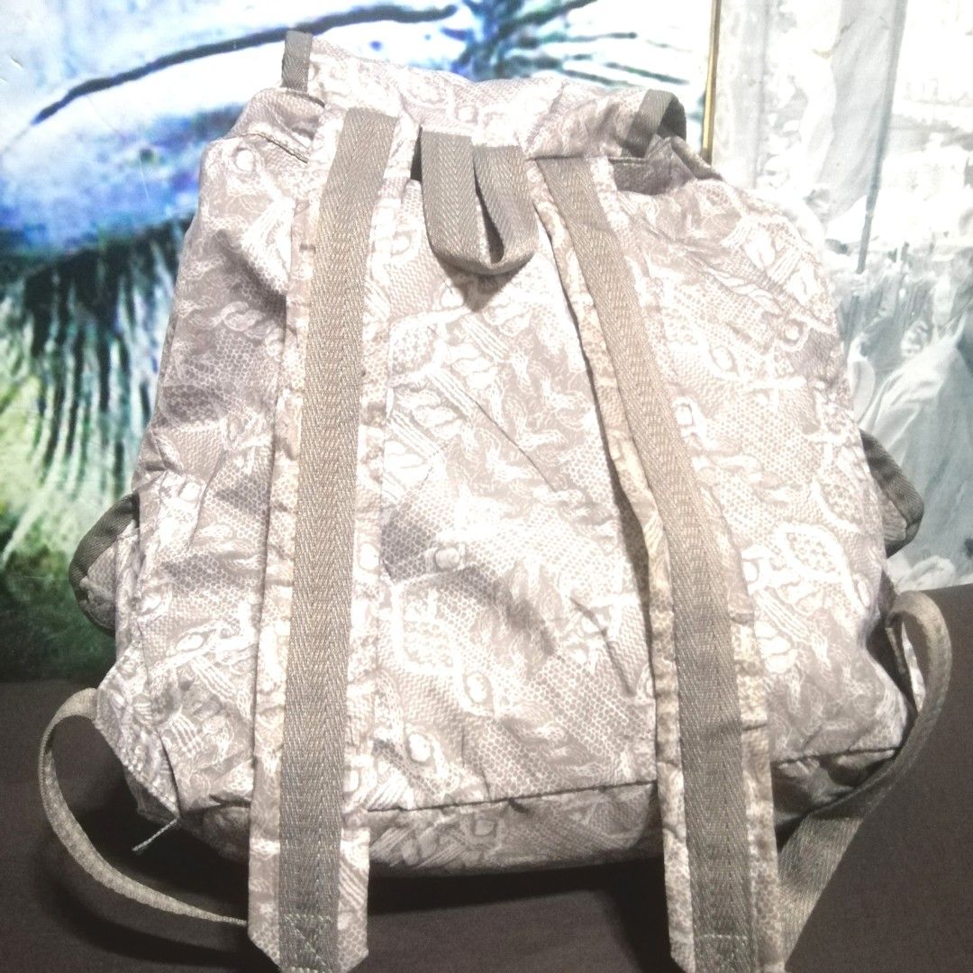 LESPORTSAC VOYAGER BACKPACK - FREE SF (Category: Backpacks) located in Davao. Submitted by bujoi12 (Listing ID 1340557083, Image 2). Description: Authentic LeSportsac Voyager Backpack In very good condition no issue / no flaws large size Drawstring / front buckle closure.