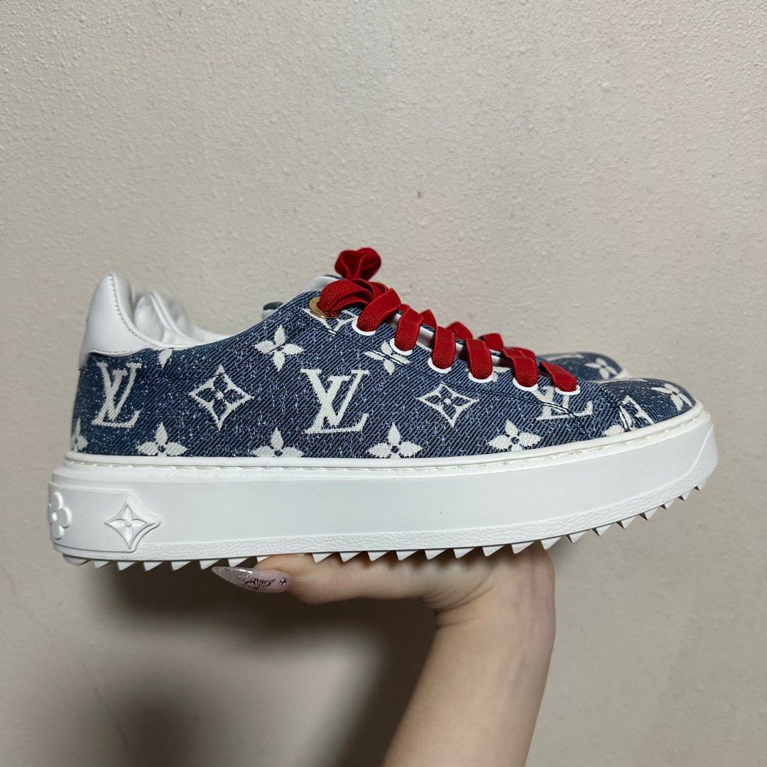 LV Time Out Sneaker (Category: Sneakers & Footwear) located in Singapore. Submitted by grapies (Listing ID 1340650708, Image 2). Description: comes with receipt no box bought from overseas RTP: 1670.