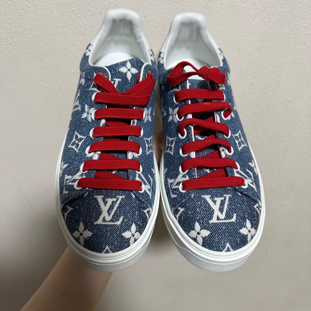 LV Time Out Sneaker (Category: Sneakers & Footwear) located in Singapore. Submitted by grapies (Listing ID 1340650708, Image 1). Description: comes with receipt no box bought from overseas RTP: 1670.