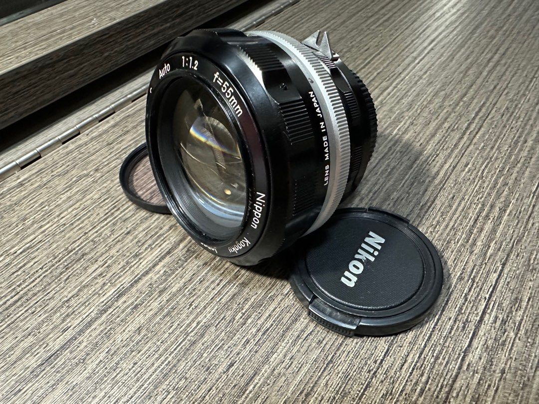 Nikon Nikkor-S Auto 55mm F1.2 (改AI mount)超大光圈, 攝影器材, 攝影