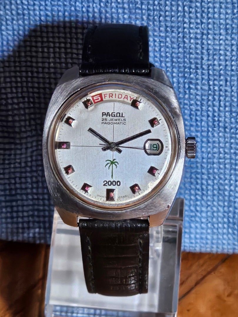 Pagoh automatic mechanical vintage watch Price 398.00