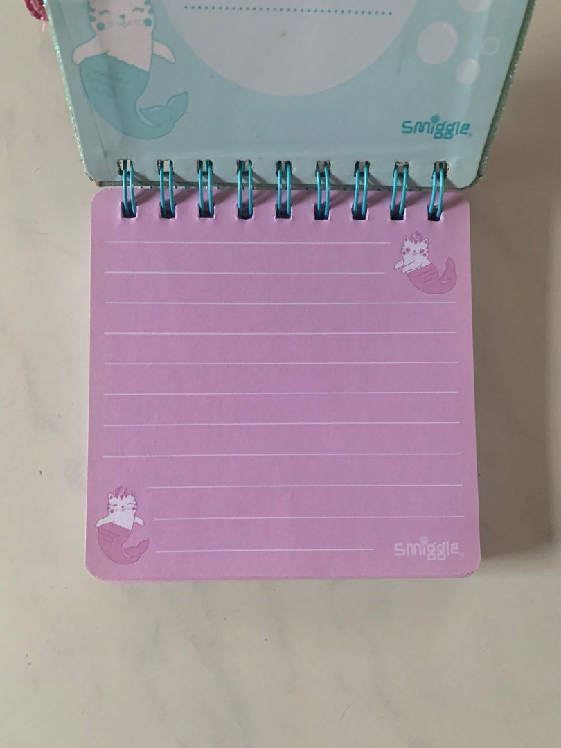 Pur-maid (cat mermaid) notebook from Smiggle (Category: Stationery & School Supplies) located in Singapore. Submitted by francotan (Listing ID 1340608319, Image 2). Description: .