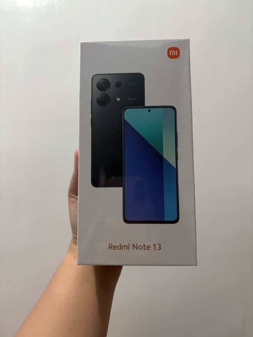 REDMI NOTE 13 (Category: Xiaomi) located in Quezon City. Submitted by eyahbanana (Listing ID 1340658594, Image 1). Description: REDMI NOTE 13 Color : Ocean Sunset (8gb ram 256rom) Specs: Processor: Snapdragon Octa core CPU GPU: Andreno 610 Storage: 8gb ram 256gb rom Display: 6.67 Amoled Display Rear Camera 108MP+8MP+2MP triple camera108MP main camera0.64μm, 9in1 1.92μmf/1.758MP ultra-wide cameraf/2.22MP macro camera Rear camera video recording108