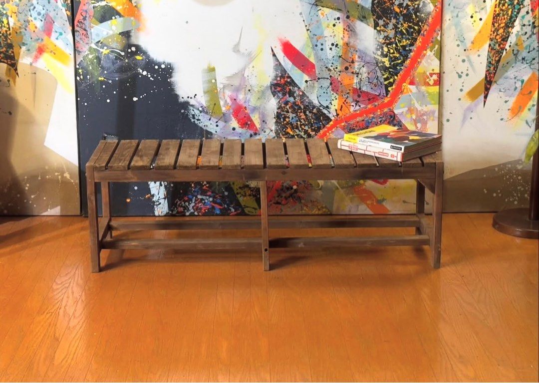 Rustic Wooden Bench (Category: Chairs) located in Bulacan. Submitted by rock_off.thriftshop.ph (Listing ID 1340657359, Image 3). Description: .