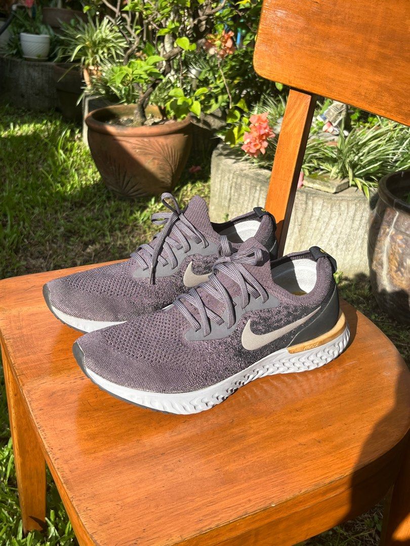 Nike epic react flyknit thunder grey best sale