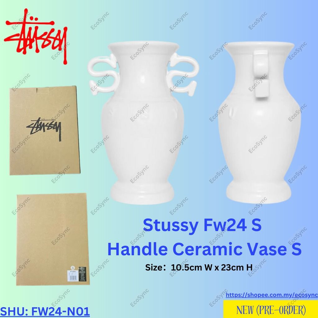 STUSSY Handcrafted Ceramic Collection (Limited Ready Stock STUSSY Handcrafted Ceramic Collection (Limited Ready Stock