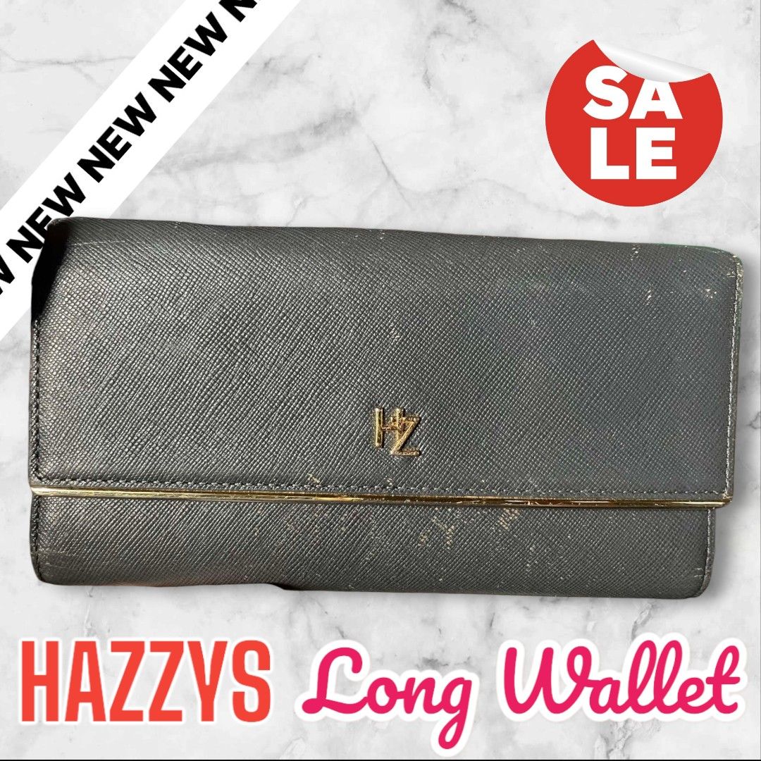 SUPER SALE!!! HAZZYS Long Wallet (Category: Luxury Bags & Wallets) located in Iligan City. Submitted by ileganteph (Listing ID 1340658899, Image 1). Description: Very Good Condition No flaws Hazzys Hardware With Stamping Inside.