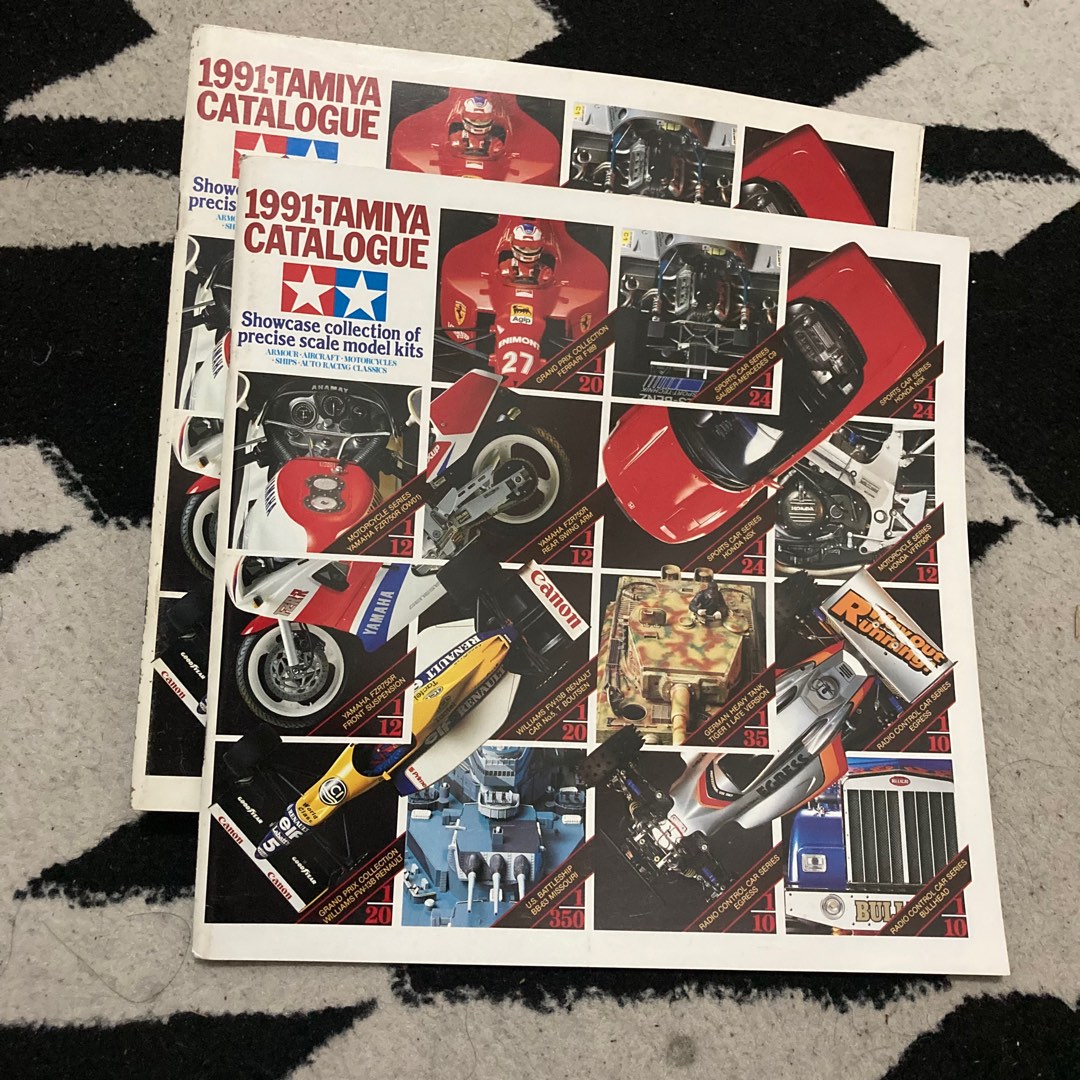Tamiya 1991 Catalogue Book, Toys & Collectibles, Lainnya di Carousell