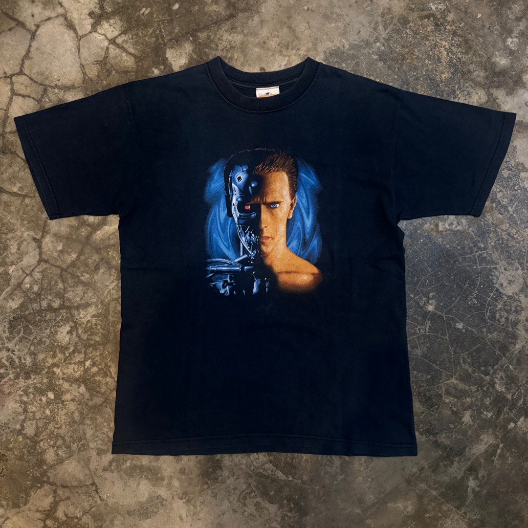 Terminator 2 Merchandise Terminator 2 vintage, Men's Fashion, Tops & Sets, Tshirts & Polo Shirts ...