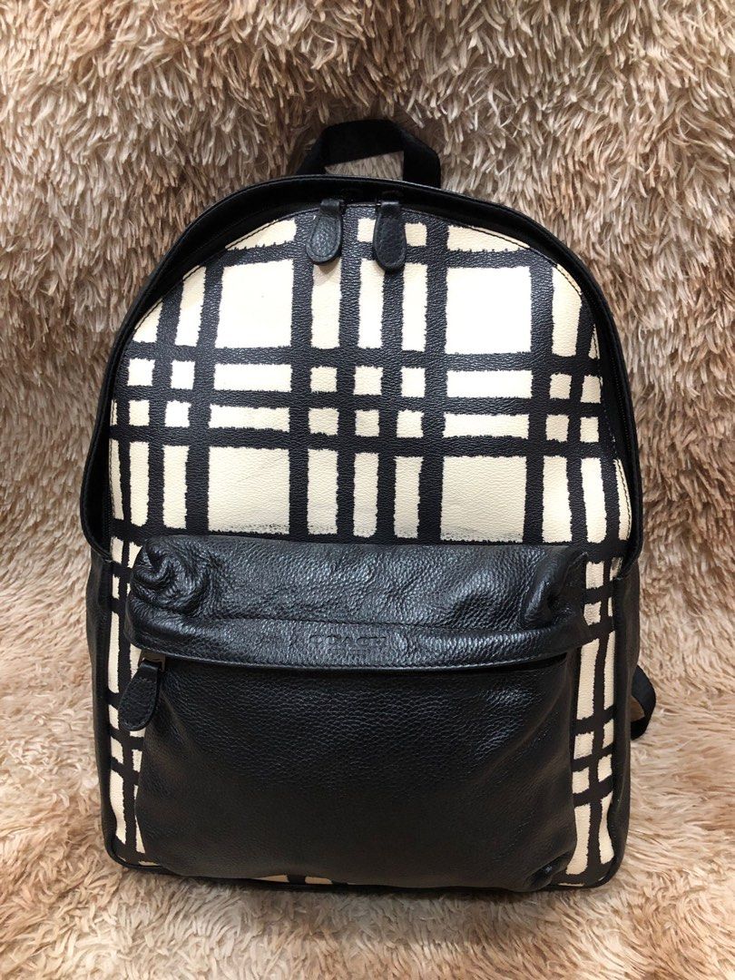 Used coach backpack deals