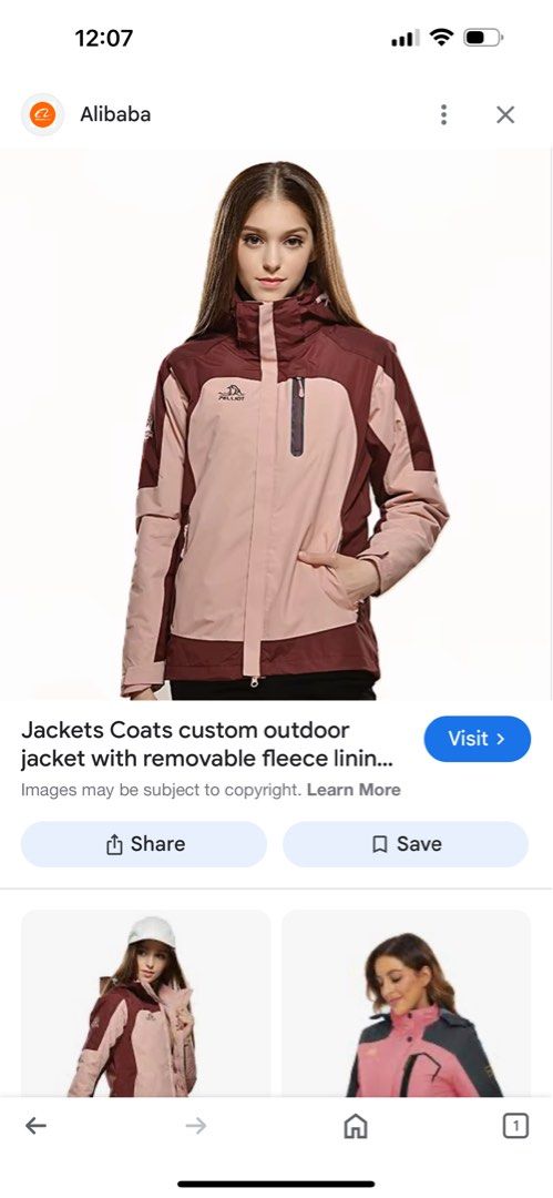 Winter Jacket (Category: Coats, Jackets and Outerwear) located in Singapore. Submitted by sandar199e (Listing ID 1340506901, Image 4). Description: Able to fit 45-55kg. Bought it on 11/11 Sale. Rush buy, not able to fit me. Meant to be Minus weather. Waterproof, wind proof , thickened with Fleece Brand new with Price Tag on Come with detachable Cap Got inner Fleece as well Letting go for $50 Self arrange pick up or self pick up pls 📦Can convenie