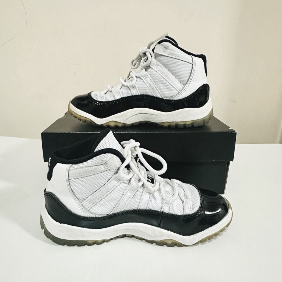 100%AUTHENTIC ICONIC JORDAN RETRO 11 CONCORD (PS), Babies & Kids ...
