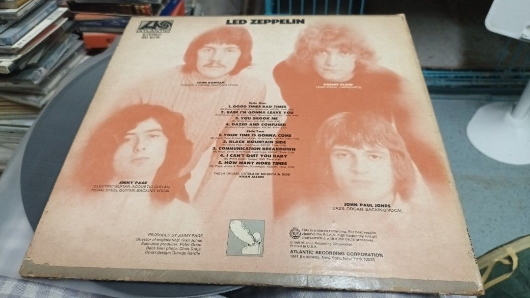 美品 LP / LED ZEPPELIN / S/T Led Zeppelin \u0027Led Zeppelin\u0027 180g LP Vinyl (Remastered)