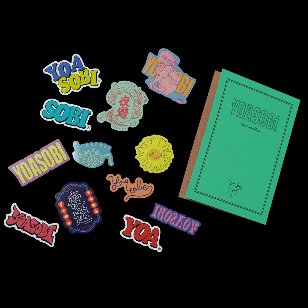 [現貨/全新] YOASOBI book sticker 4 貼紙 Sticker ikura Ayase 夜遊 行李箱