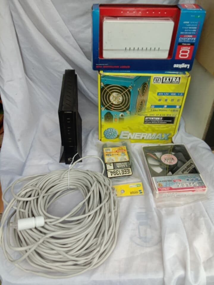 Assorted PC Peripherals As is condition Untested What you see is what you get 950php (Category: Networking) located in Quezon City. Submitted by jpnvintageonline (Listing ID 1340731828, Image 2). Description: Assorted PC Peripherals As is condition Untested What you see is what you get 950php.