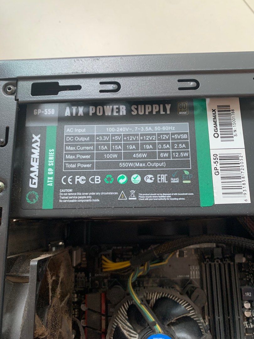 ATX 電腦火牛, 電腦＆科技, 電腦周邊及配件, 電腦充電器- Carousell