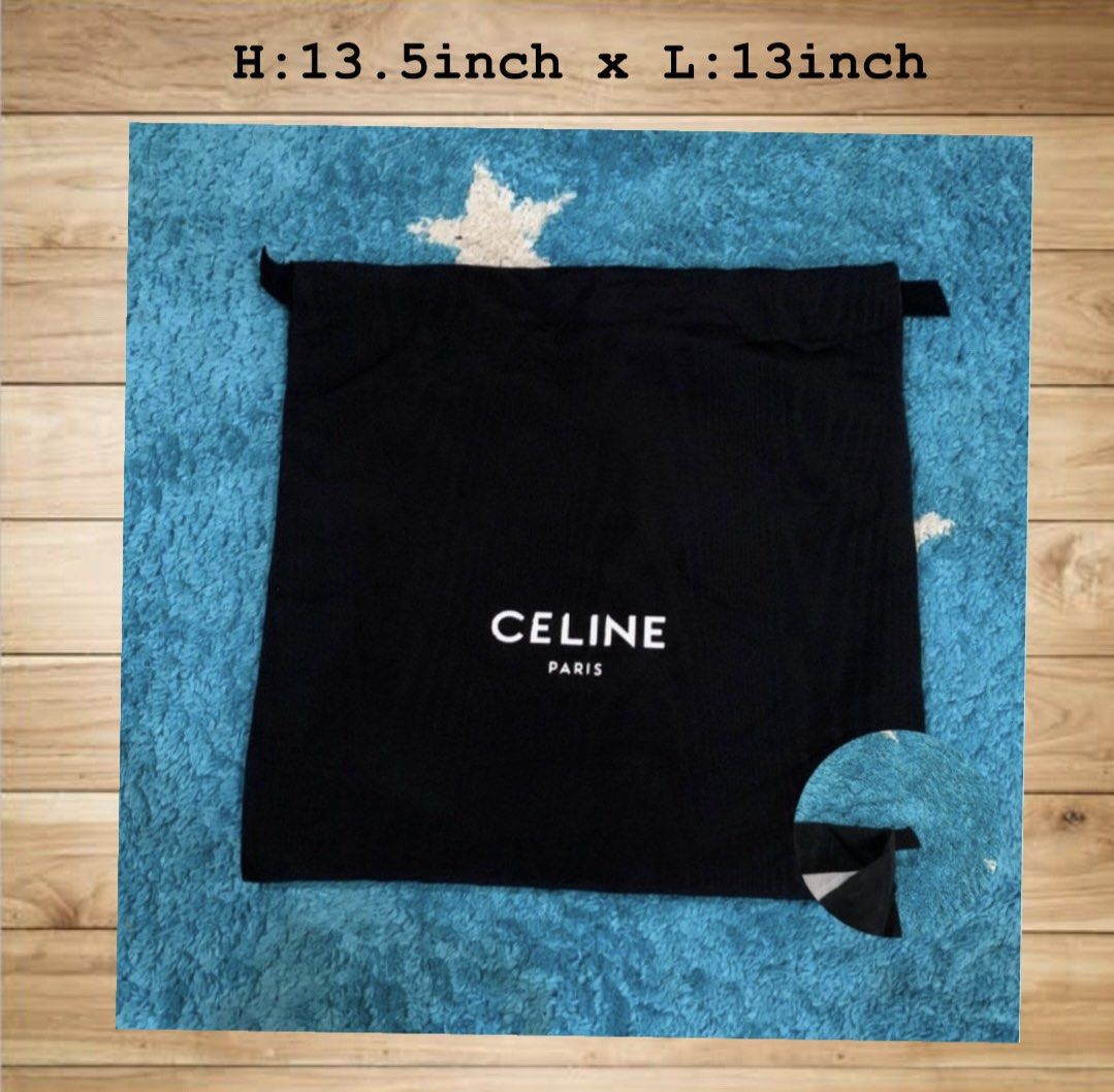 Authentic Celine Dust bag H 13.5inch x L 13inch Luxury Bags Wallets on Carousell