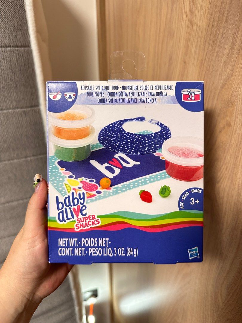 Baby Alive Super Snacks Reusable Solid Doll Food Refill Pack Hobbies Toys Toys Games on Carousell