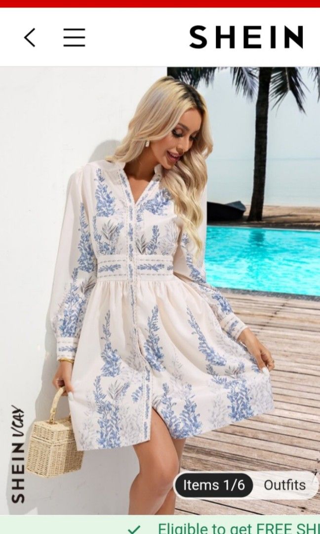 Bnew Shein Longsleeves Dress (Category: Dresses) located in Manila. Submitted by rjp25 (Listing ID 1340861799, Image 1). Description: Bnew Shein Longsleeves Dress Size small up to 28 waistline Location: Manila Shipping: preferably via lalamove MOP: Gcash, BPI, Gotyme.