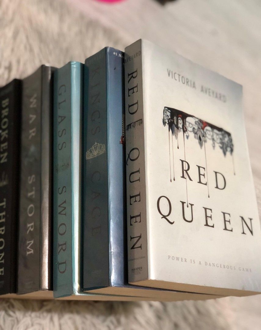 BOOKTOK Complete Red Queen Series by Victoria Aveyard, Hobbies & Toys