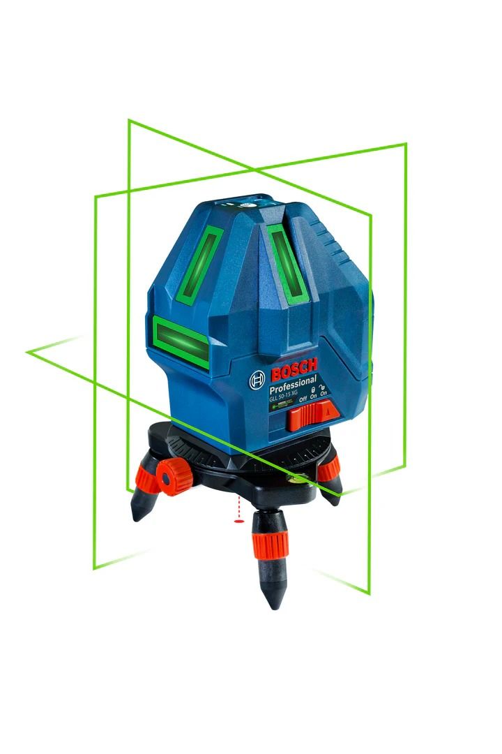 Bosch GLL 50-15 XG Line Laser Level (Category: Construction Tools & Equipment) located in Quezon City. Submitted by vertexpowertools (Listing ID 1340754245, Image 2). Description: • Positioning Simple and Versatile For Your Everyday Levelling Application • User benefit Green Laser Technology ensures excellent visibility even in brighter conditions Intuitive user-friendly HMI control made for user simplicity Detachable rotating platform enables pr