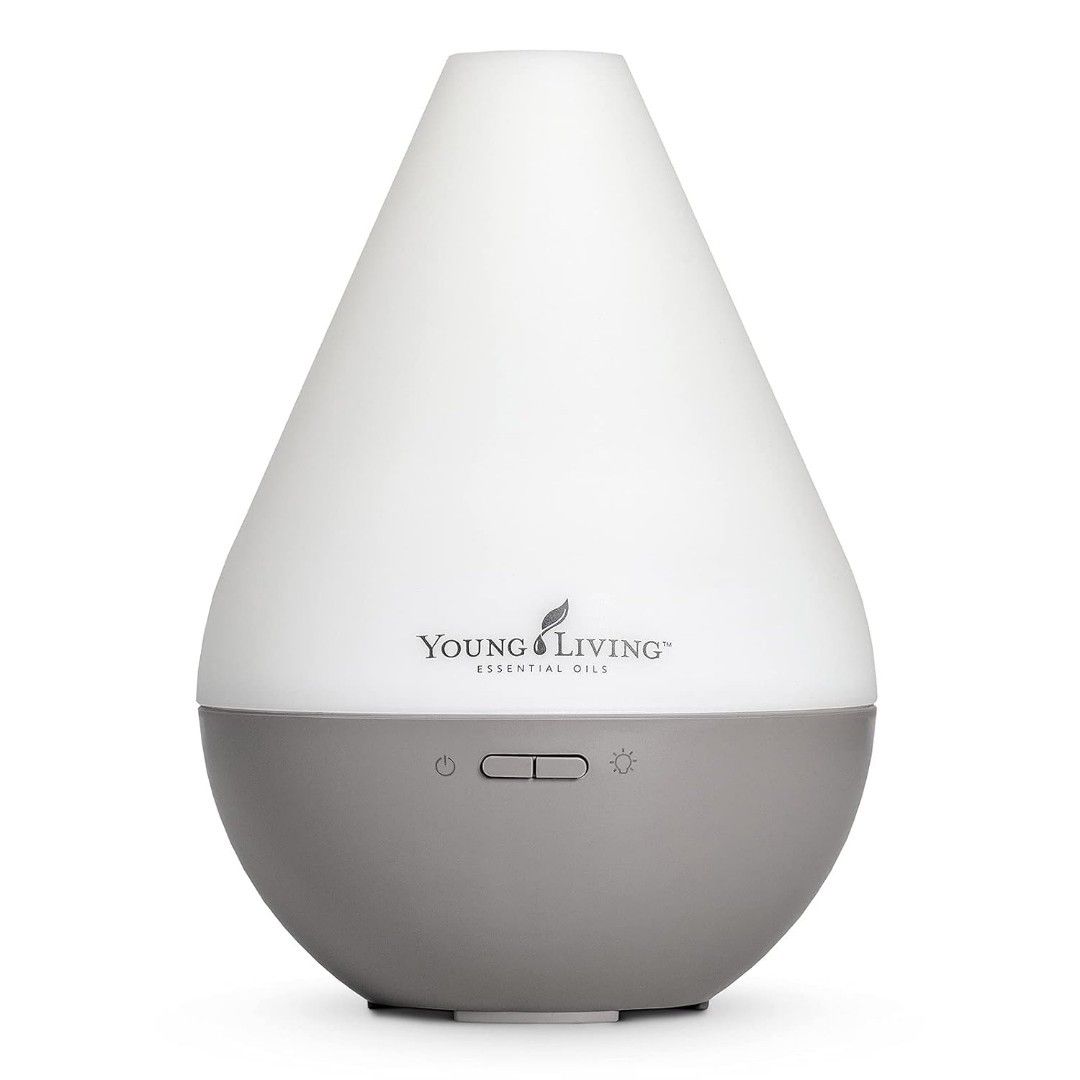 Dewdrop Diffuser (Category: Air Purifiers & Dehumidifiers) located in Baguio. Submitted by essentially_yours (Listing ID 1340717218, Image 2). Description: 0 Dewdrop Diffuser Young Living’s Dewdrop™ Diffuser functions as a humidifier, atomizer, and aroma diffuser in one simple-to-use product. Inspired by the purity and elegance of a drop of morning dew, the Dewdrop Diffuser’s design reflects Young Living’s dedication to providing high-quality ess