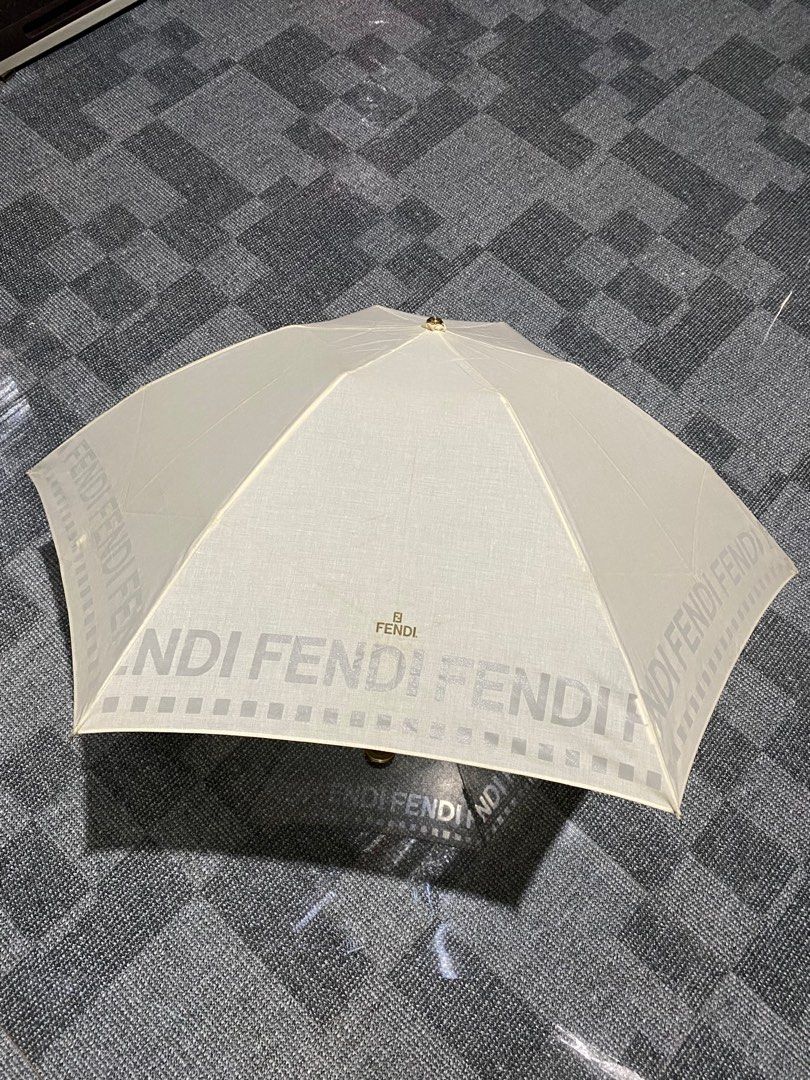 Fendi Umbrella (Category: Umbrellas) located in Bulacan. Submitted by thriftstarph (Listing ID 1340683218, Image 1). Description: Vintage Fendi Color rate 9/10 (need wash) Flaws (yellowish) From japan.