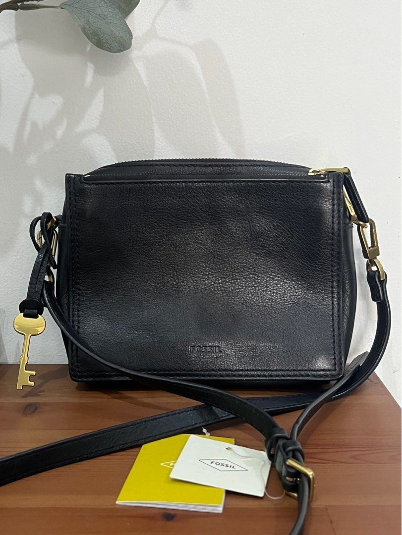 Fossil campbell black best sale