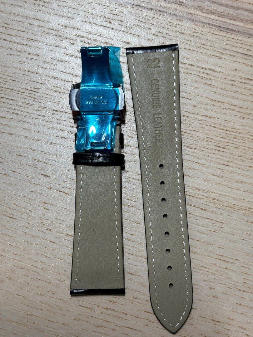 [FREE SHIP]Grand SEIKO, GS Leather strap 22/20mm, black/navi blue/brown (Category: Men's Watches) located in Singapore. Submitted by qjanakym (Listing ID 1340861321, Image 2). Description: 1EA 20 2EA 38 3EA 52.