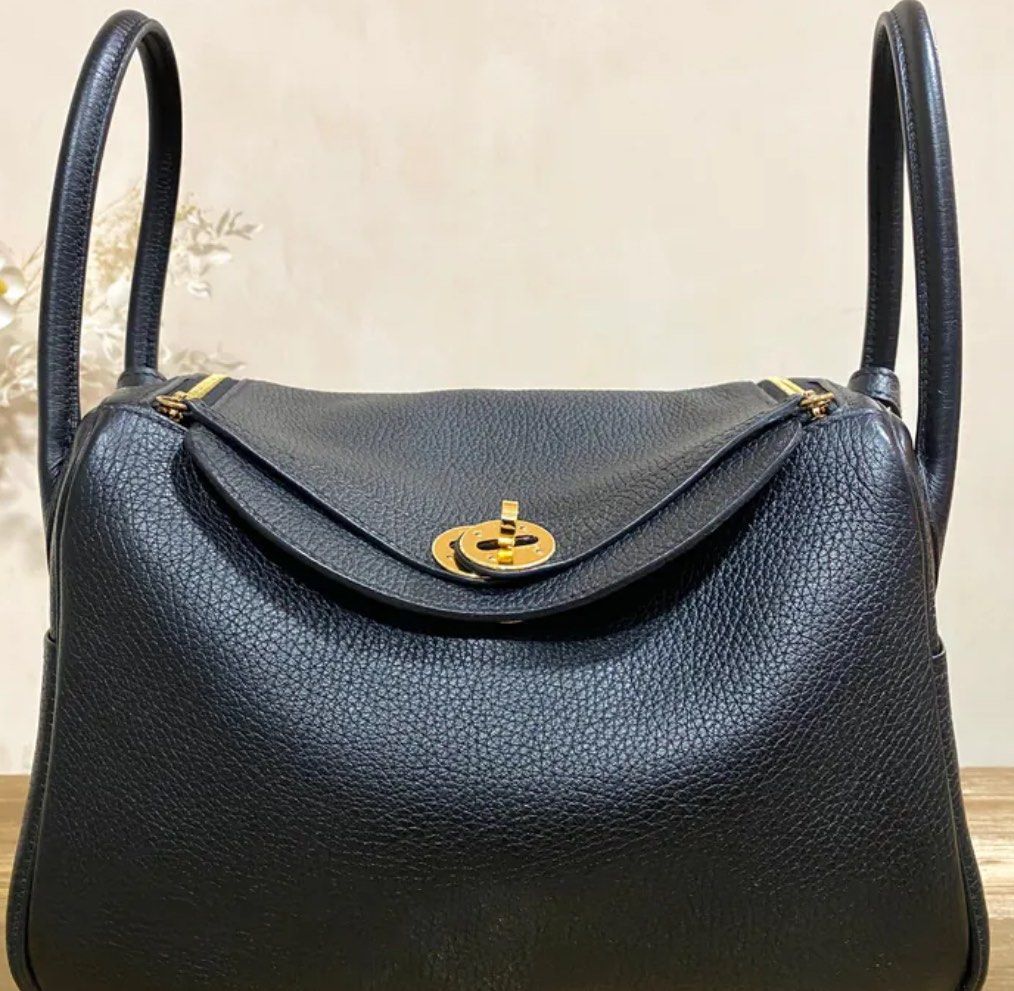 Hermes Lindy 26 Noir GHW (Category: Luxury Bags & Wallets) located in Quezon City. Submitted by __12345 (Listing ID 1340844414, Image 2). Description: - Preorder (2 weeks eta) - 9.5/10 condition - Stamp Y - Includes dustbag, box, and certificate of authenticity - Available for meet ups/delivery - Detailed photos available upon request - Guaranteed authentic or money back! Open to sourcing requests! Send us a message 💌🛍️.