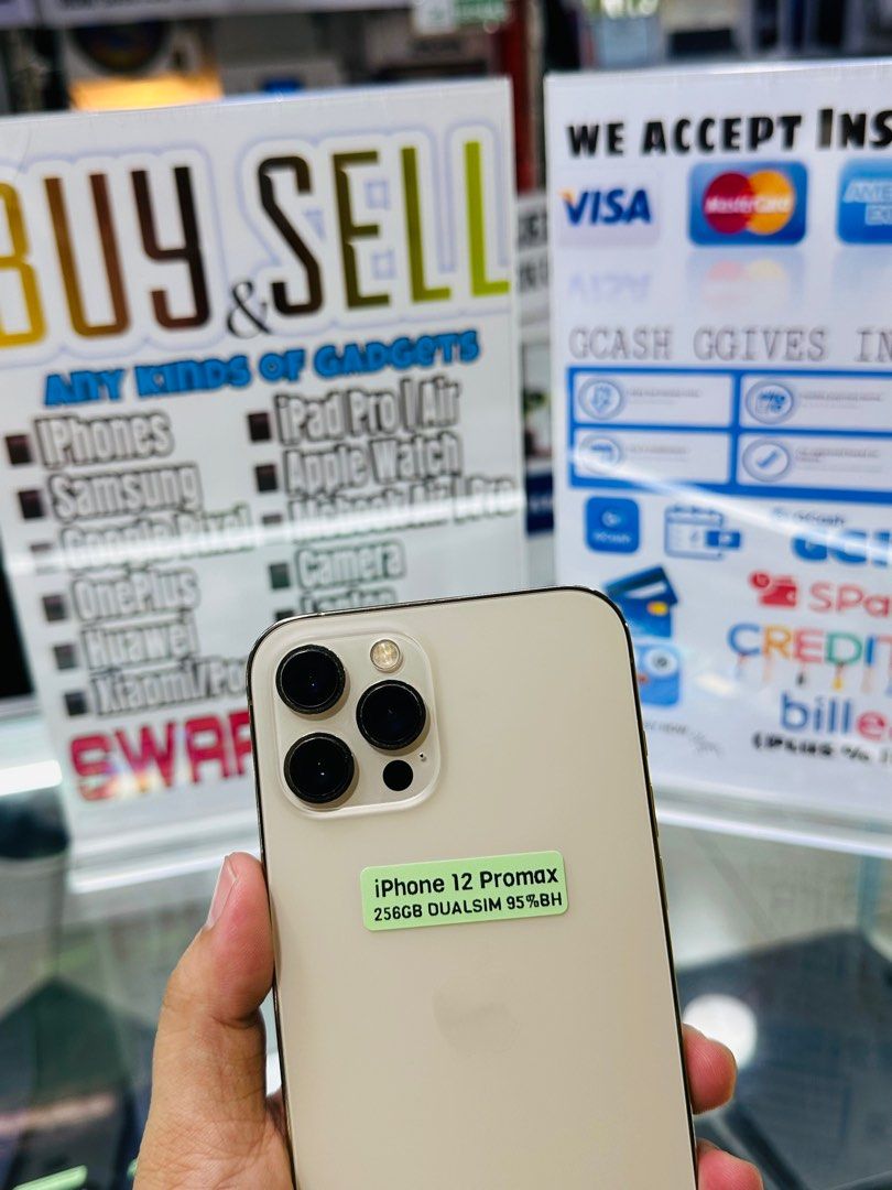 iPhone 12 Promax 95BH Openline Dualsim 99%smooth No issues (Category: iPhone 12 Series) located in San Juan City. Submitted by saabangadgetshop (Listing ID 1340695677, Image 2). Description: Onhand | Pre-owned iPhone 12 Promax 256GB OPENLINE DUALSIM HK VARIANT Battery Health 95% NO HIDDEN ISSUES NO HISTORY OF REPAIR 99%Smooth TEST TO SAWA RESET ALL YOU WANT TEST ALL YOU WANT NOT REFURBISHED AUTHENTIC PHONE ALL WORKING (FREE 3UTOOLS) iPhones iPads