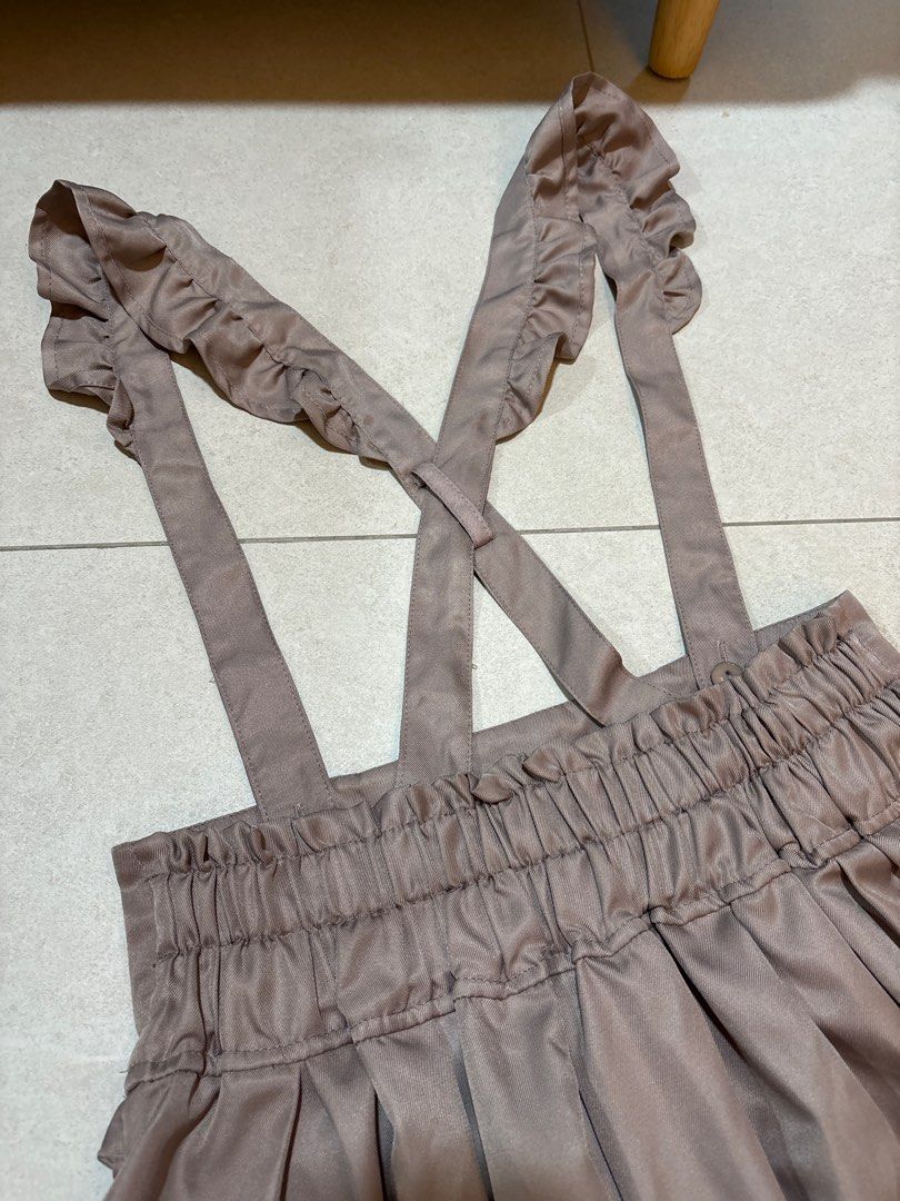Jirai Kei skirt with suspenders, Women's Fashion, Bottoms, Skirts