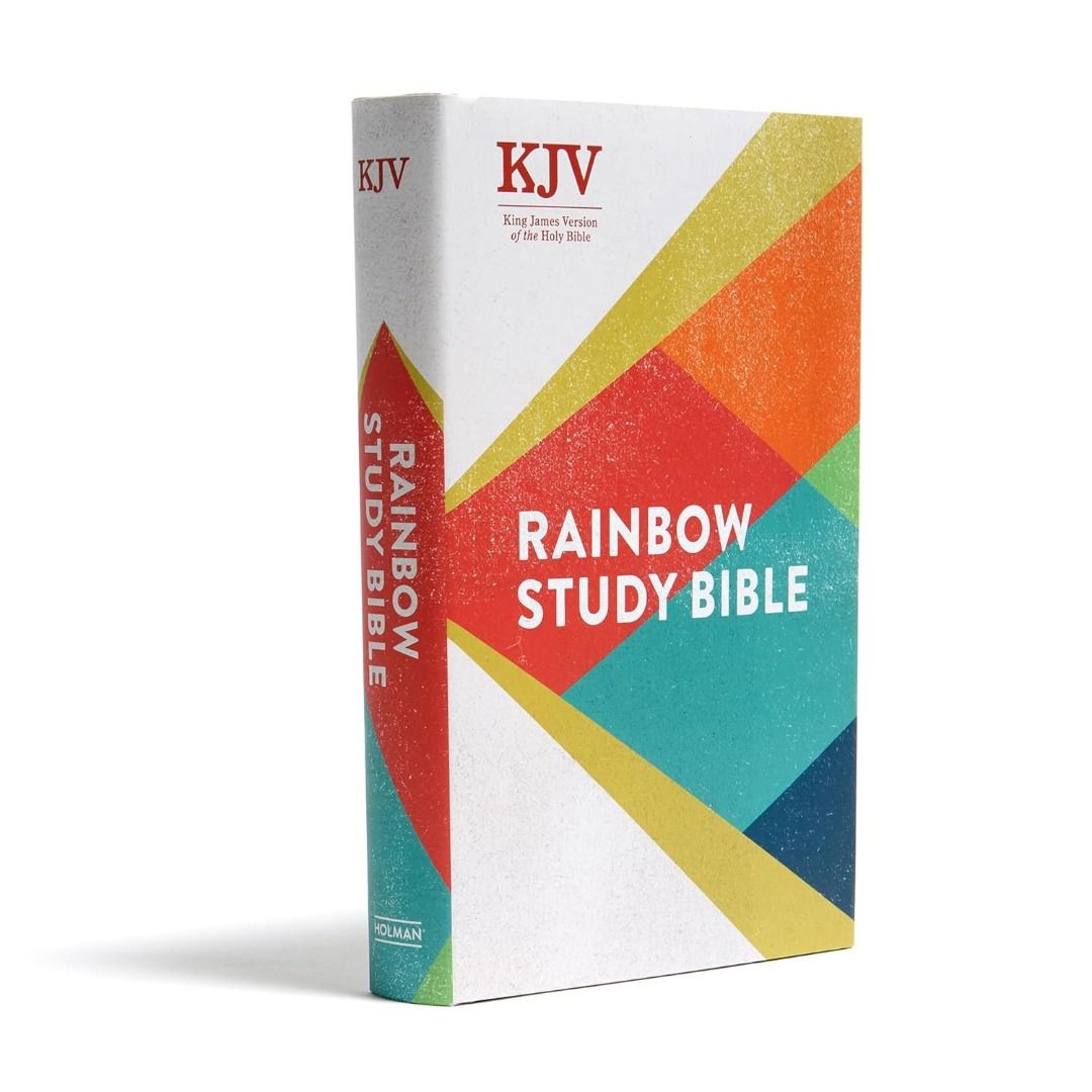 King James Version (KJV) Rainbow Study Bible (Category: Religion Books) located in Quezon City. Submitted by marklamsen (Listing ID 1340837222, Image 2). Description: For Sale - The King James Version (KJV) Rainbow Study Bible Featuring a distinct fully-color coded design and large 9.75-font size of every text, for super enjoyable reading and very easy referencing of the verses With full color maps and index Currently the bestselling fully-color 