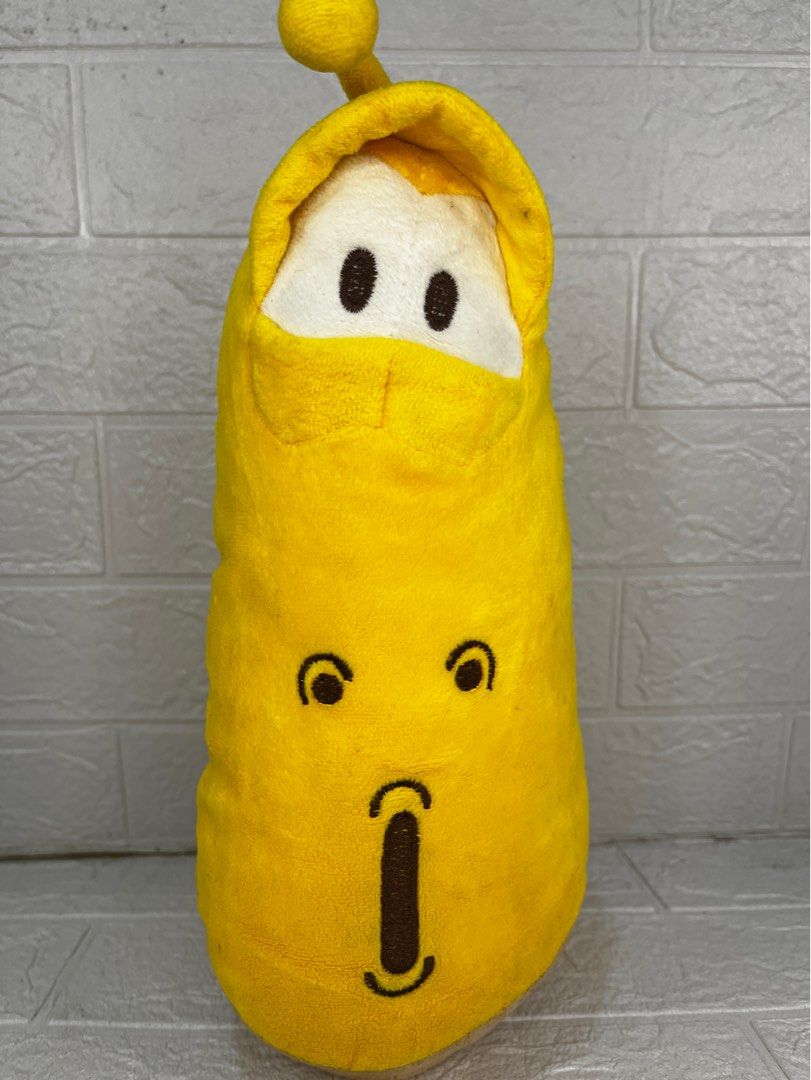 Larva Worm Yellow Biggie Plush Stufftoy Hobbies Toys Memorabilia larva-worm-yellow-biggie-plush-stufftoy-hobbies-toys-memorabilia