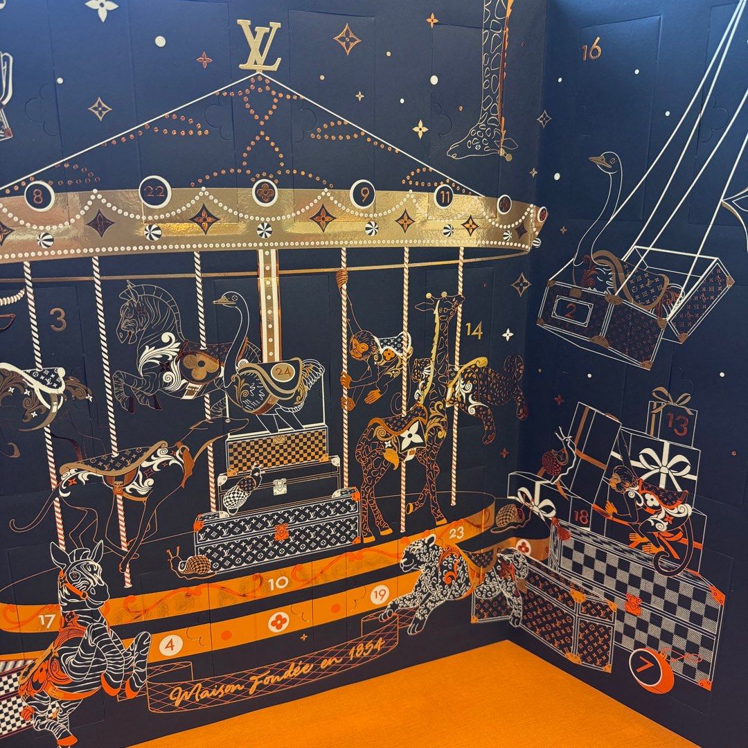 Louis Vuitton LV 2024 xmas advent calendar christmas gift