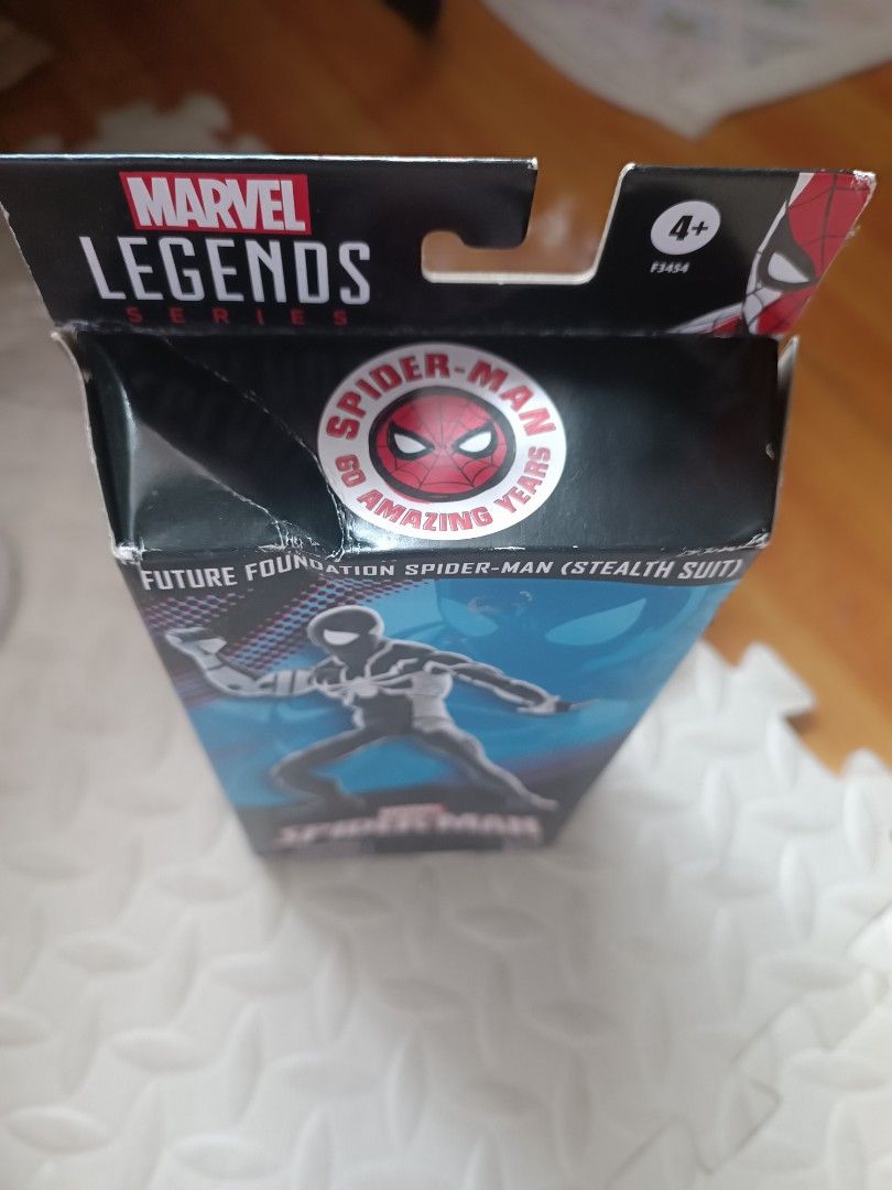 Marvel Legends-Future Foundation Spiderman (Category: Figurines & Statues) located in Bacoor. Submitted by victoriaspickph (Listing ID 1340811359, Image 2). Description: Marvel Legends-Future Foundation Spiderman (Stealth Suit) (BIB) PM for more pics or video.