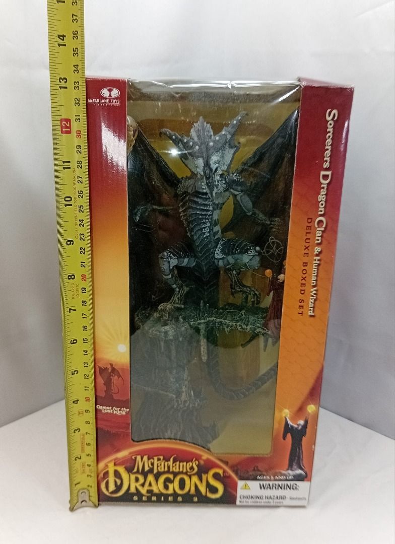 mcfarlane sorcerers dragon clan deluxe boxset (Category: Figurines & Statues) located in Quezon City. Submitted by ToyzzKoleksyon (Listing ID 1340763318, Image 1). Description: Authentic/Branded. -Price Posted. -Condition: AS IS. Mint in box. -Issue: NONE -What you see is what you get. -Please check photos for issues. -Pm me for questions. -Location: Quezon City b104a.
