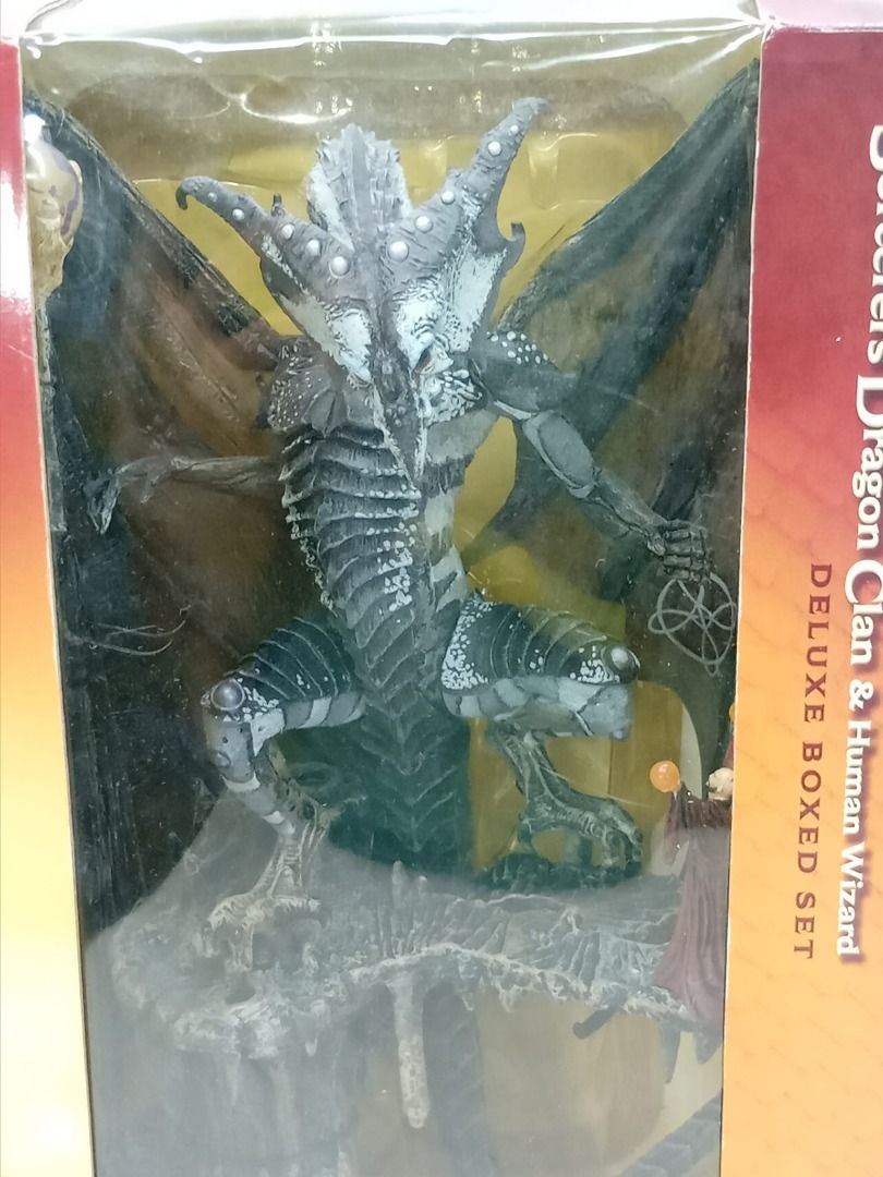 mcfarlane sorcerers dragon clan deluxe boxset (Category: Figurines & Statues) located in Quezon City. Submitted by ToyzzKoleksyon (Listing ID 1340763318, Image 2). Description: Authentic/Branded. -Price Posted. -Condition: AS IS. Mint in box. -Issue: NONE -What you see is what you get. -Please check photos for issues. -Pm me for questions. -Location: Quezon City b104a.