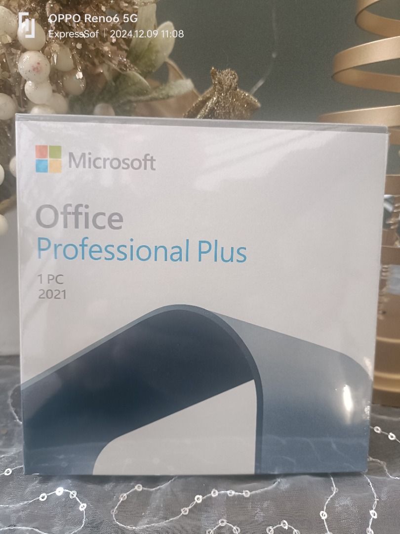 Microsoft Office Professional Plus 2021 1PC with DVD installer brand