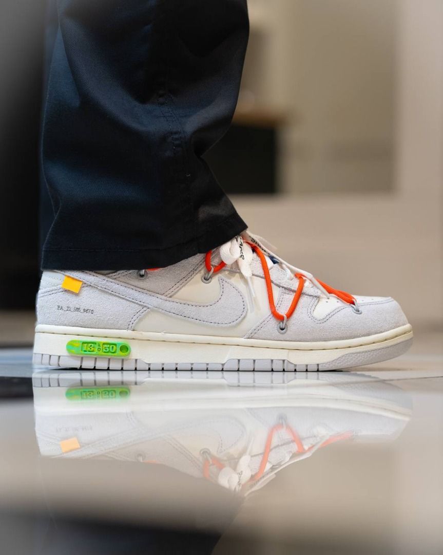 Nike Dunk Low (M) Off-White Lot 13 (Category: Sneakers) located in Pasig City. Submitted by thevalleyph (Listing ID 1340742486, Image 1). Description: Other sizes are available for pre-order! Message us for more details or visit our physical store. For inquiries, feel free to contact us through the following: Mobile: 09156917195 / 09171475066 Landline: 02 7001 3479 Website: www.thevalley-store.ph Stay connected with us on social media: Facebook: 