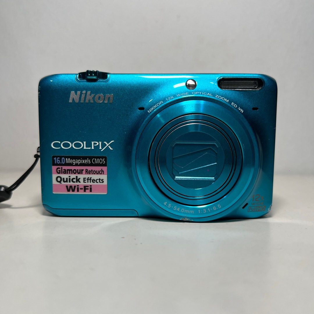 Nikon Coolpix S6500 Digicam (Blue), Photography, Cameras on Carousell