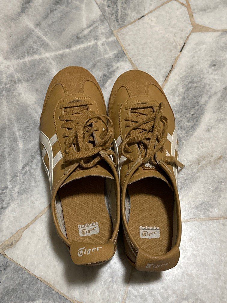 Onitsuka Tiger Mexico 66 Caravan Oatmeal Men s Fashion Footwear Sneakers on Carousell