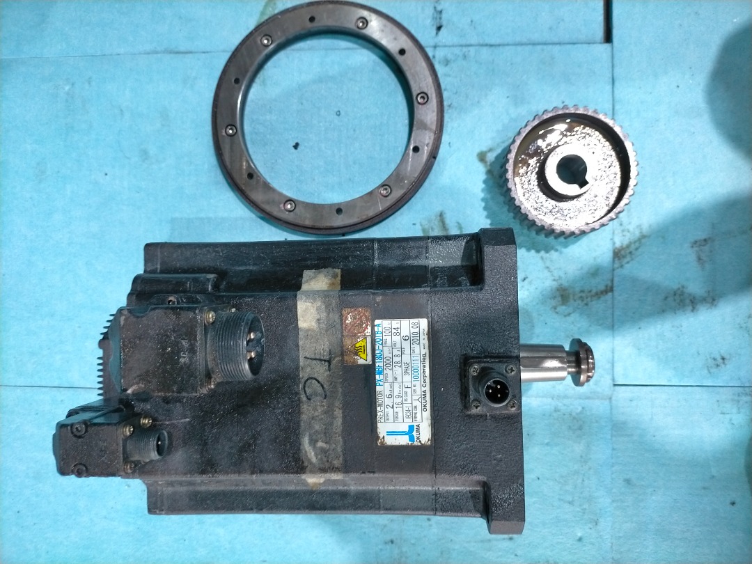 Original OKUMA PREX-MOTOR PX-MBF180J-201B-A with Accessories ...