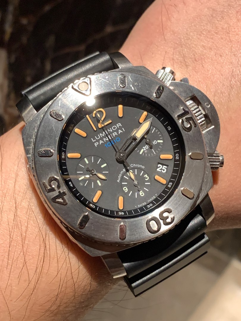 Panerai Pam187 Pam 187 Submersible 1000m Chrono Carousell