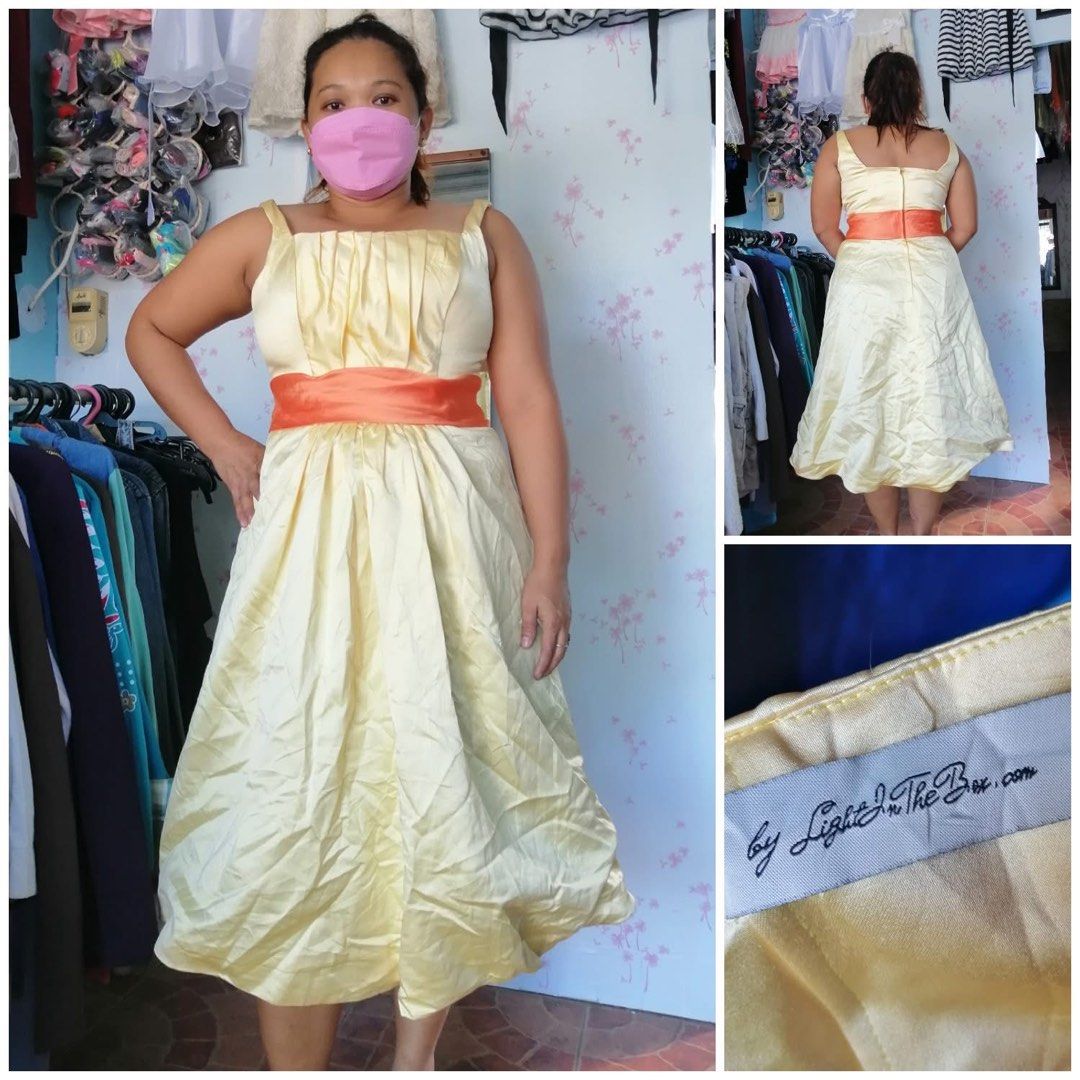 Plus size party dress (Category: Dresses) located in Caloocan City. Submitted by joycel06 (Listing ID 1340697207, Image 3). Description: Large to XL US brand US size High quality .