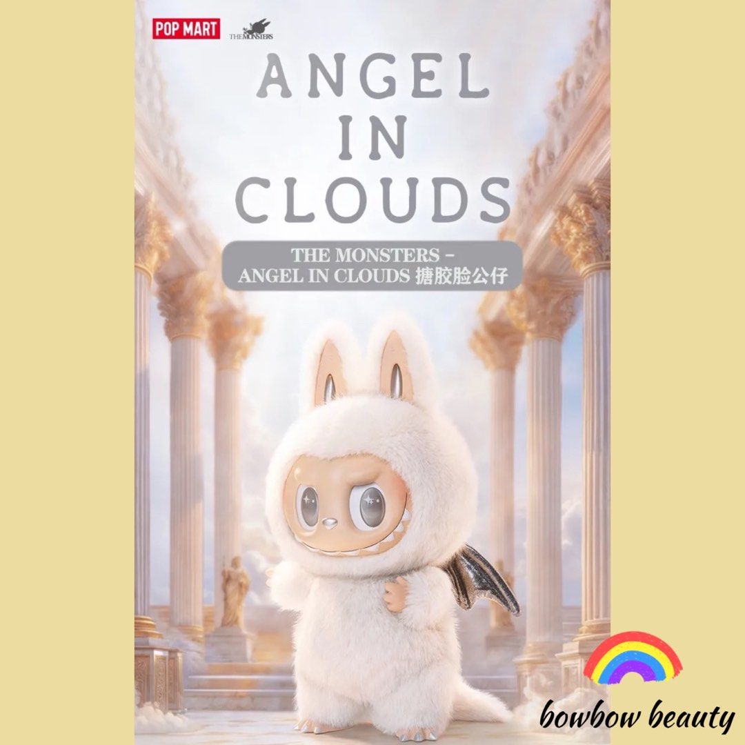 ❣️現貨❣️POP MART THE MONSTERS-ANGEL IN CLOUDS Vinyl Face Doll
