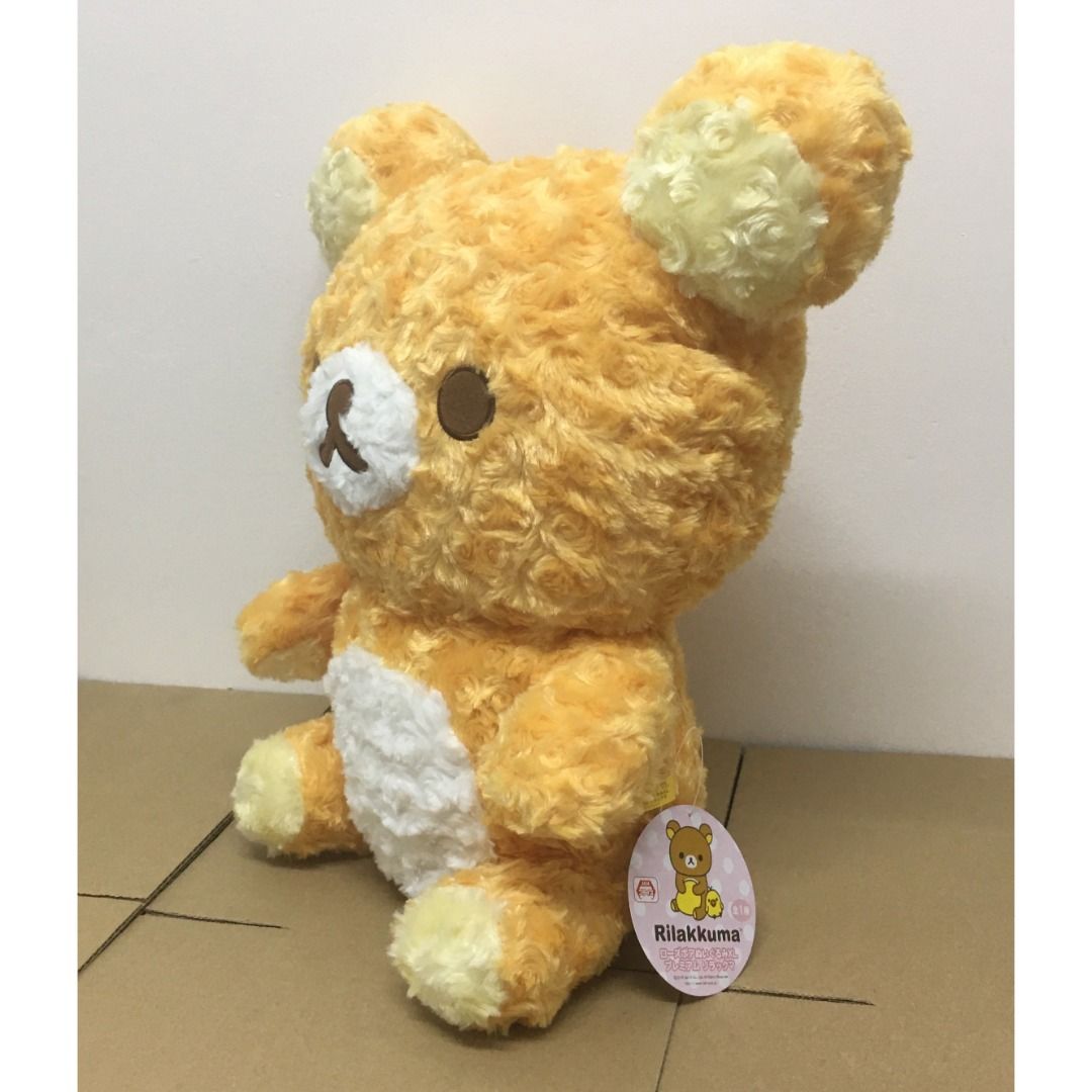 Rilakkuma - Rilakkuma Rose Boa XL Premium Sitting Plush Toy by San-X ...