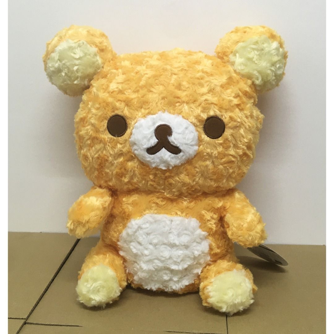 Rilakkuma - Rilakkuma Rose Boa XL Premium Sitting Plush Toy by San-X ...